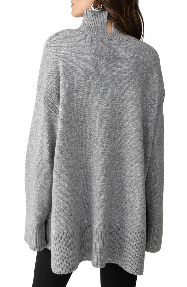 Sanctuary Perfect Turtleneck Tunic Sweater, Alternate, color, 