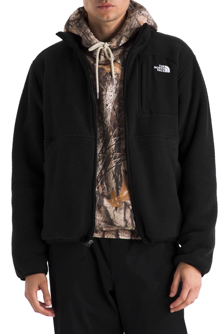 Yumiori Off Peak Recycled Fleece Jacket, Main, color, TNF BLACK