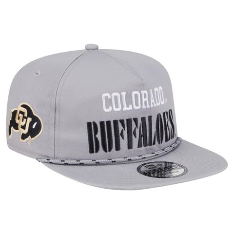 Men's New Era Gray Colorado Buffaloes Golfer Vintage Adjustable Hat