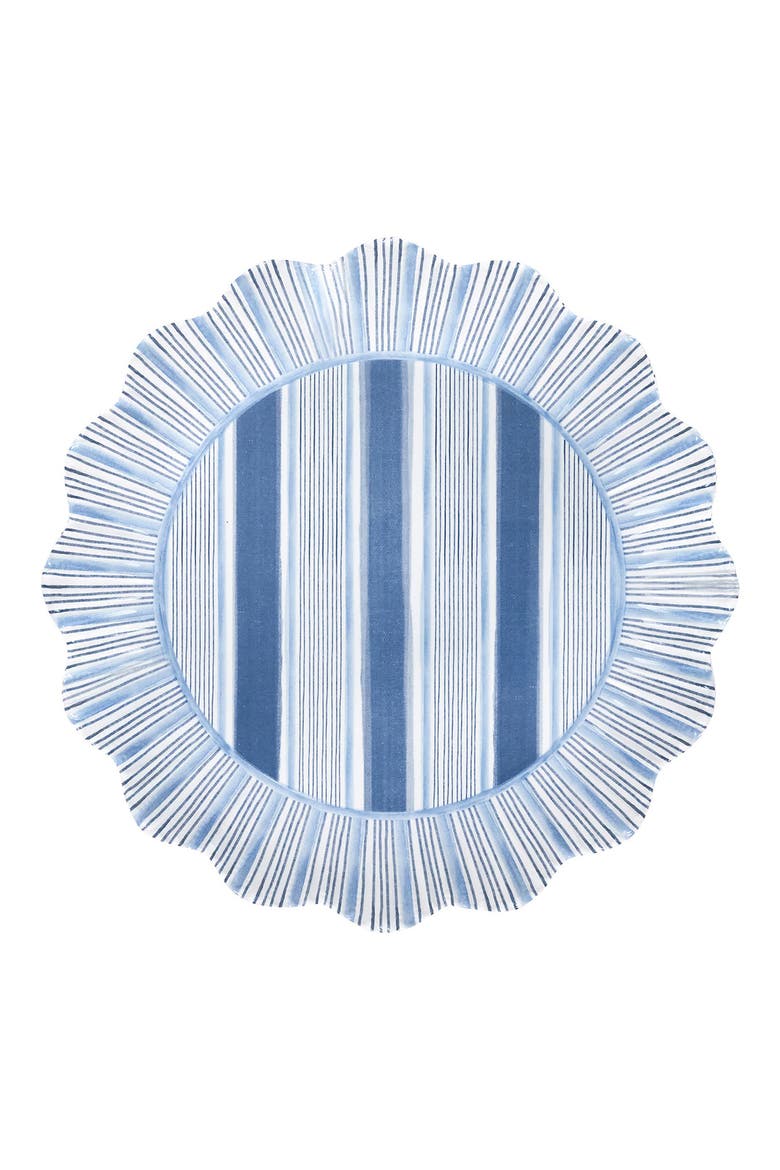 Cabana Set of 4 Melamine Salad Plates, Alternate, color, MULTI