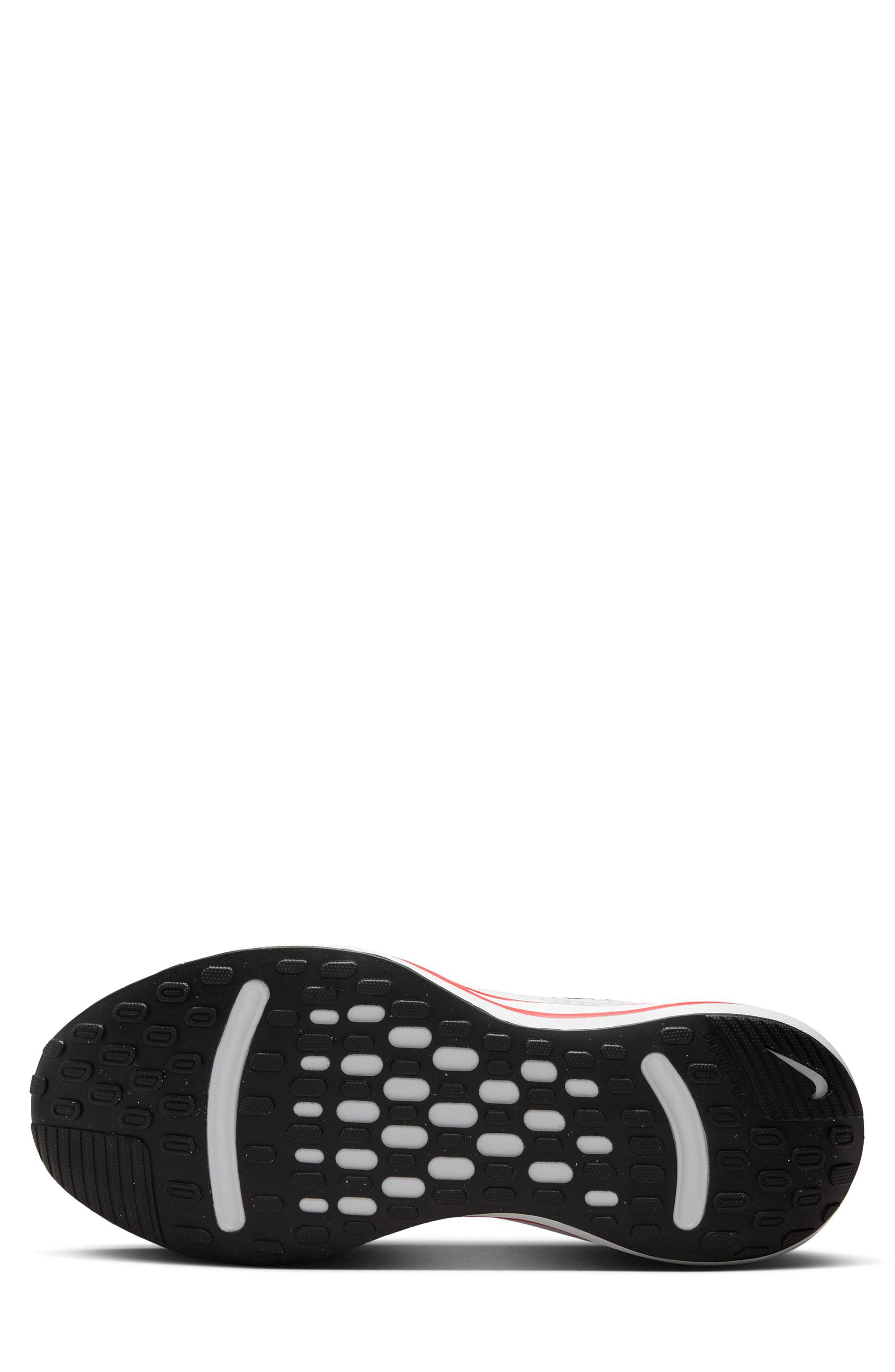 Nike Journey Road Runner Sneaker, Alternate, color, White/ Black/ Fire Red/ Grey