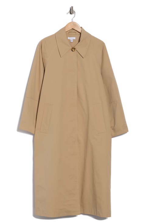 '90s Cotton Trench Coat