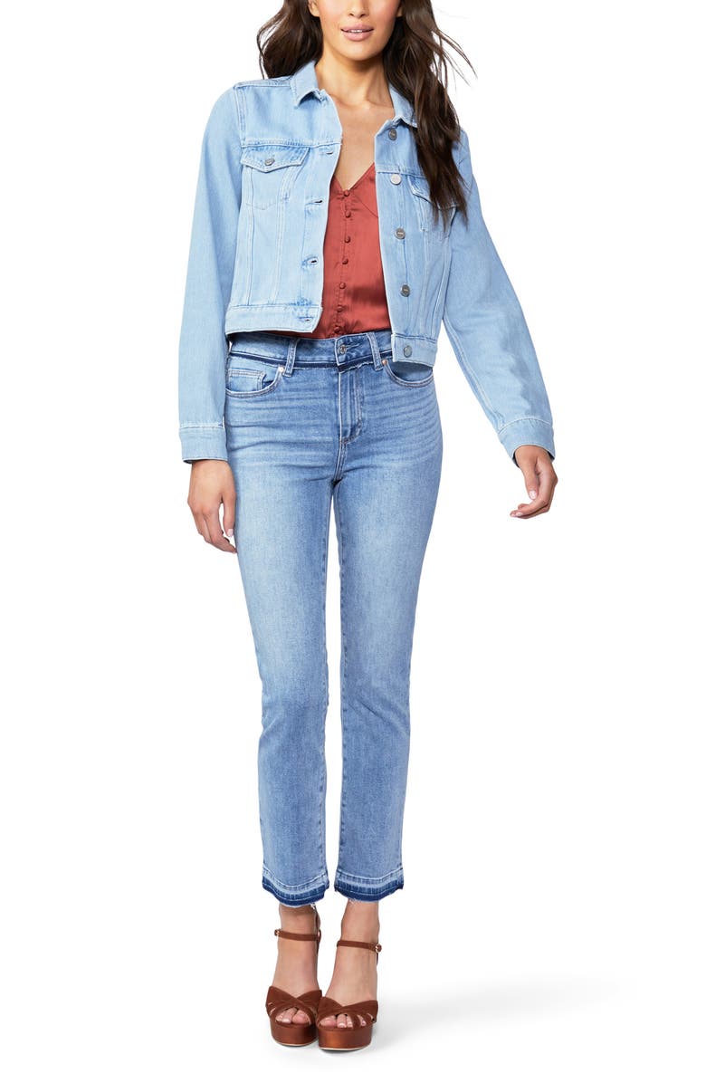PAIGE Vivienne Relaxed Fit Denim Jacket, Alternate, color, 