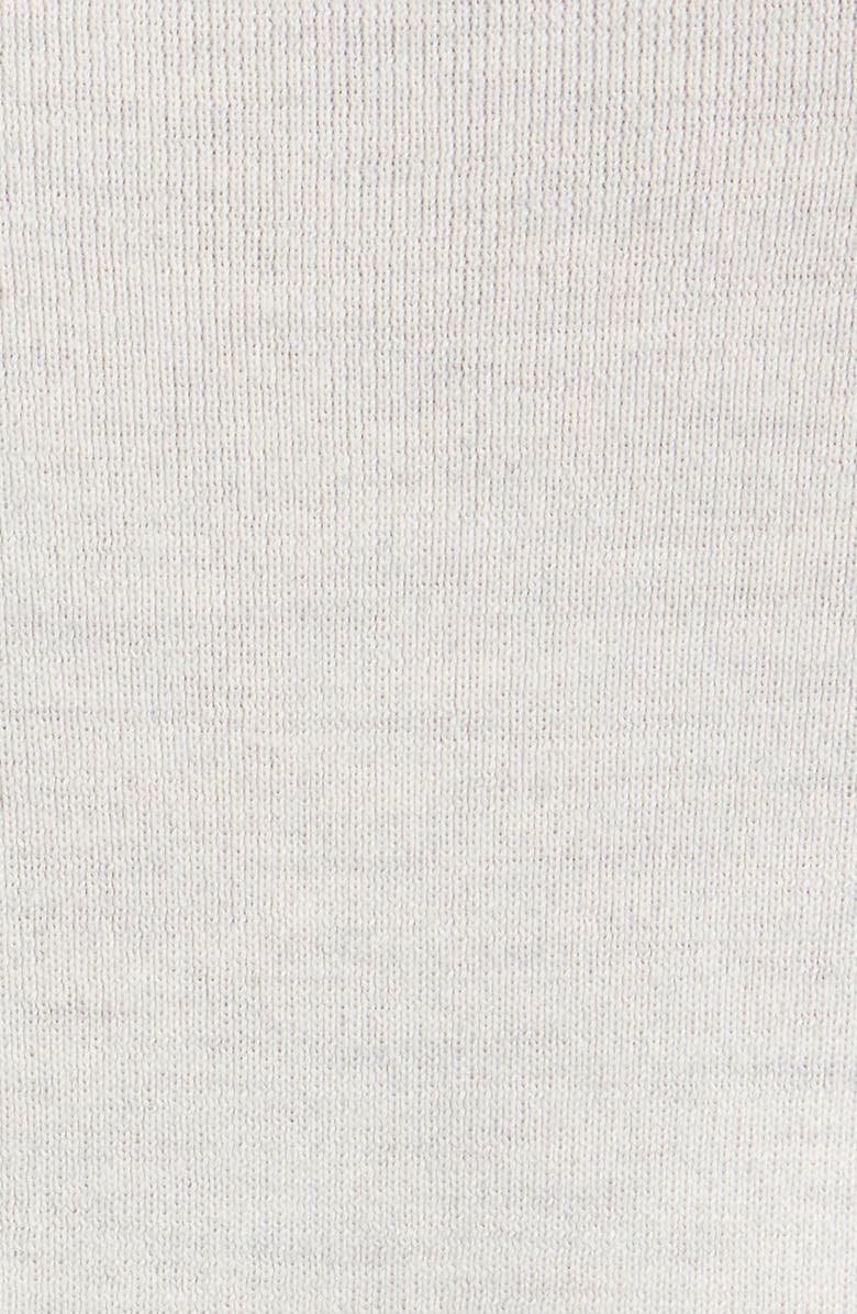 Fear of God Essentials Signature Wool Polo Sweater, Alternate, color, Heather Oatmeal