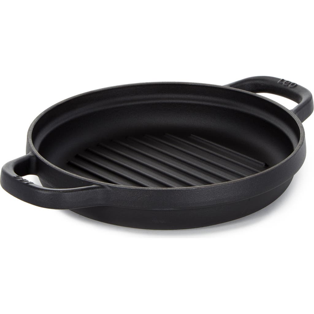 Berghoff Leo Graphite Cast Iron Grill Pan In Black