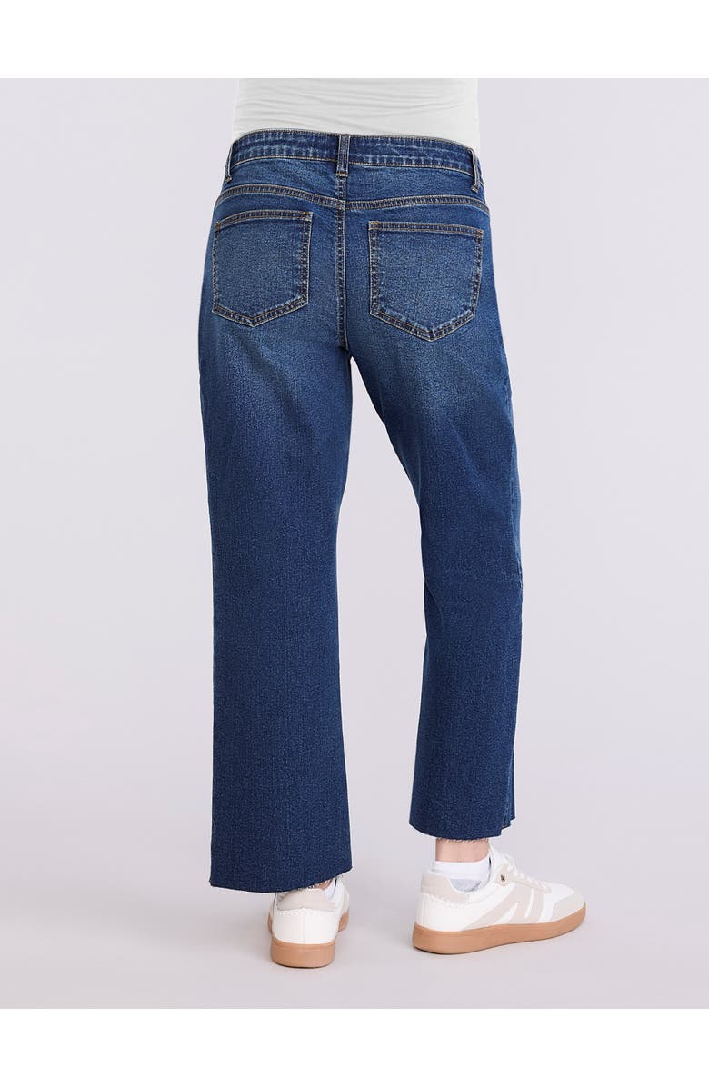 MOTHERHOOD MATERNITY Under the Belly Wide Leg Crop Jeans, Alternate, color, Scion Wash