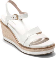 Cole Haan Ronnie Cloudfeel Espadrille Platform Wedge Sandal