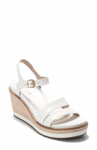 Cole Haan Ronnie Cloudfeel Espadrille Platform Wedge Sandal