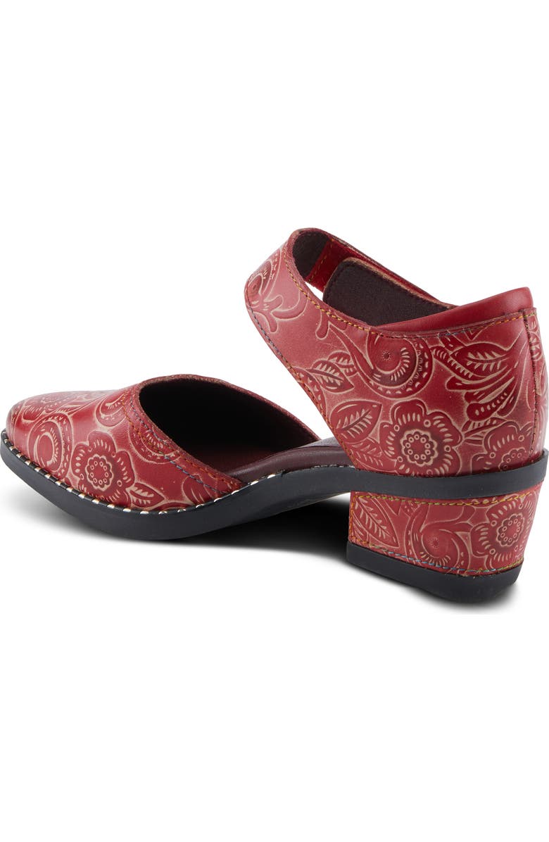 L'Artiste by Spring Step Jazzberry Ankle Strap Pump, Alternate, color, Red Multi