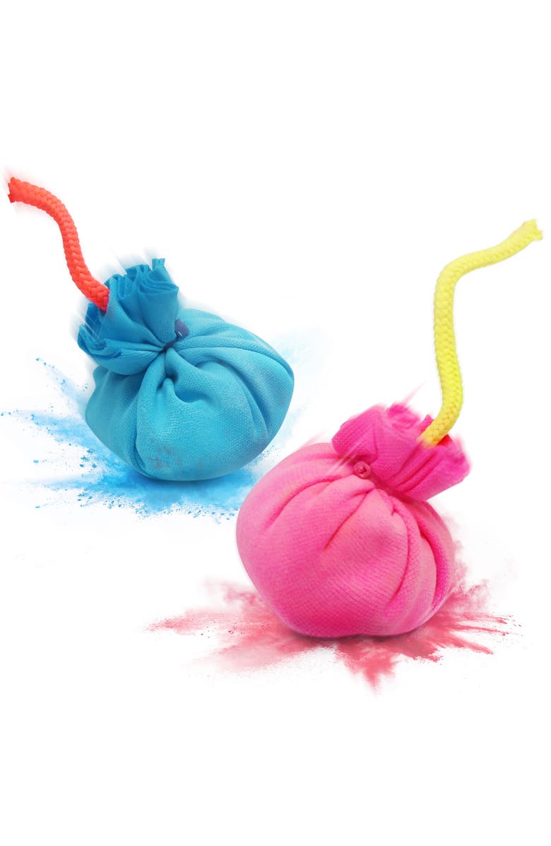 Lanard Chalkie Chalk Blast Balls 6 Pack, Alternate, color, Multicolored