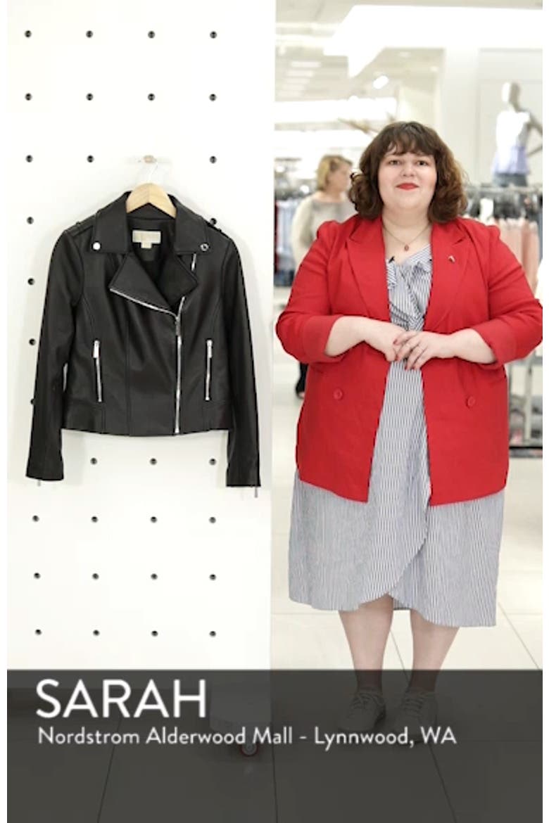 Classic Leather Moto Jacket video