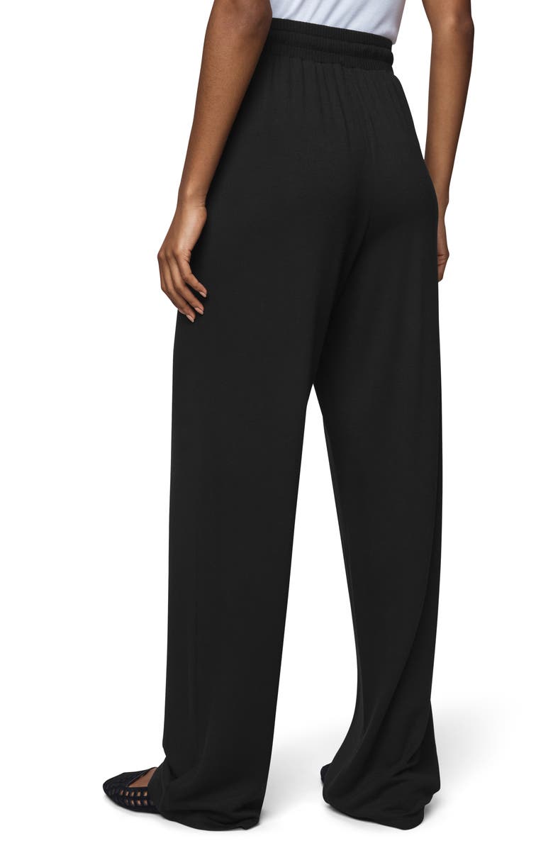 Splendid Supersoft Trim Pants, Alternate, color, Black