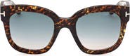 TOM FORD 56mm Gradient Cat Eye Sunglasses