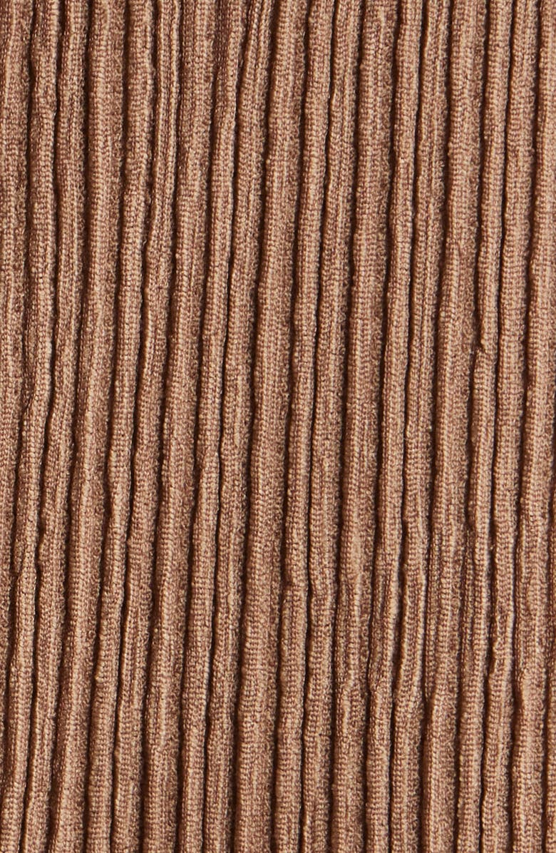 Anne Klein Sleeveless Knit Button-Up Shirt, Alternate, color, Mushroom