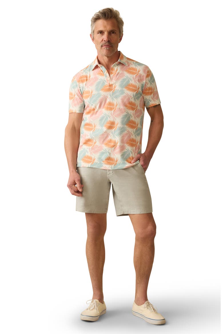 Movement Piqué Polo, Alternate, color, IVORY PARADISE PALM