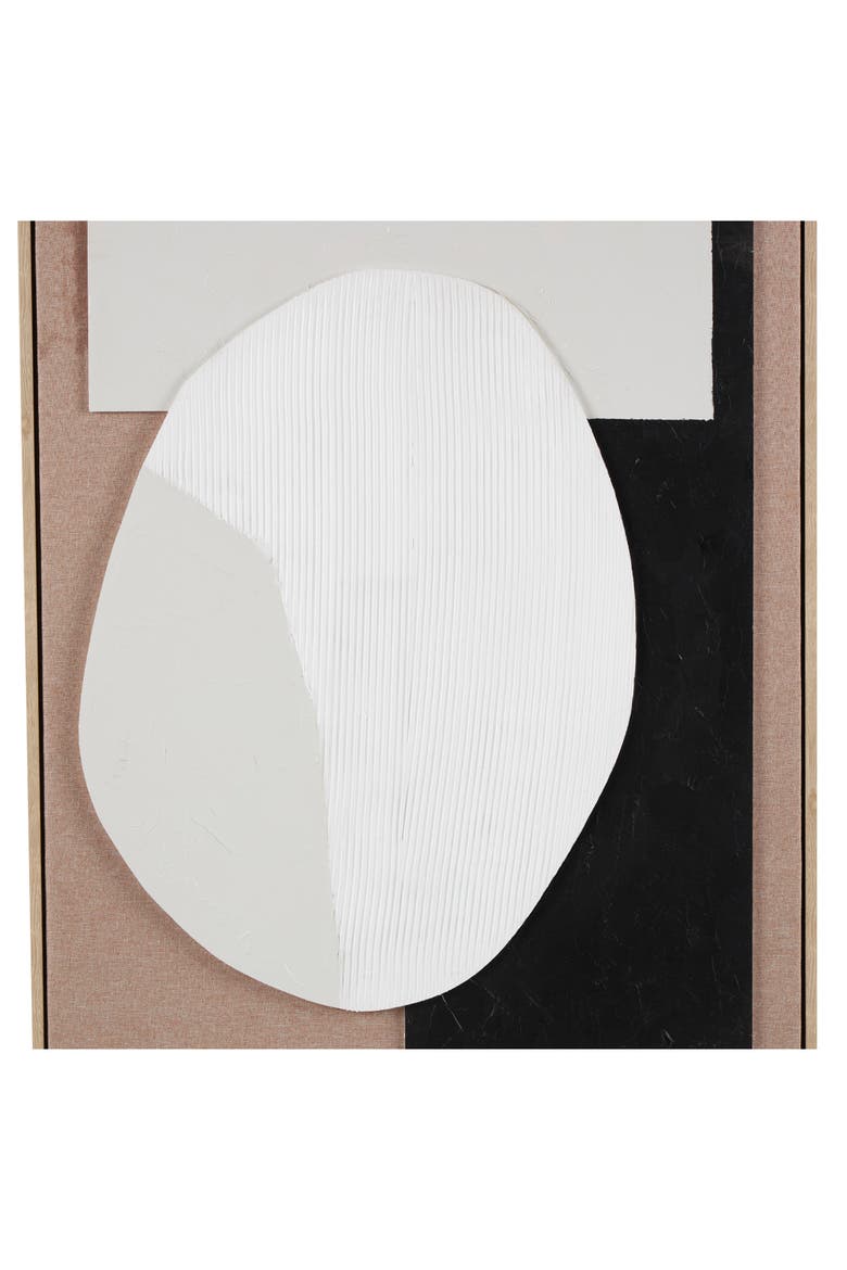 Abstract Framed Wall Art, Alternate, color, BROWN