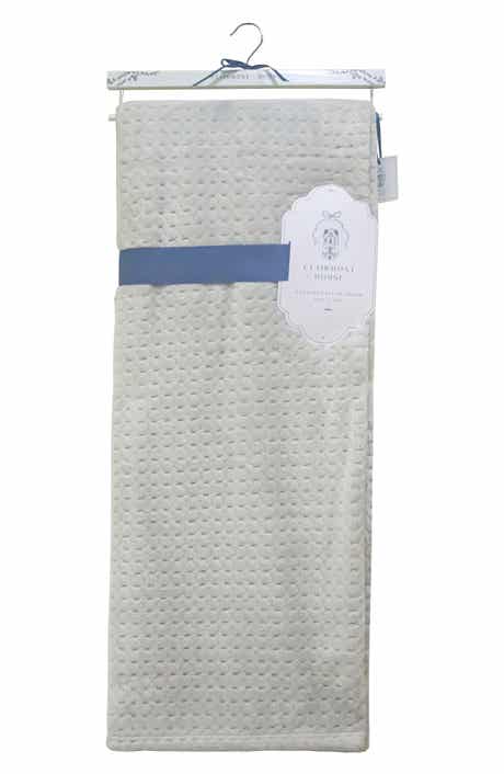 ARTISAN 34 Solid Textured Square Throw Blanket