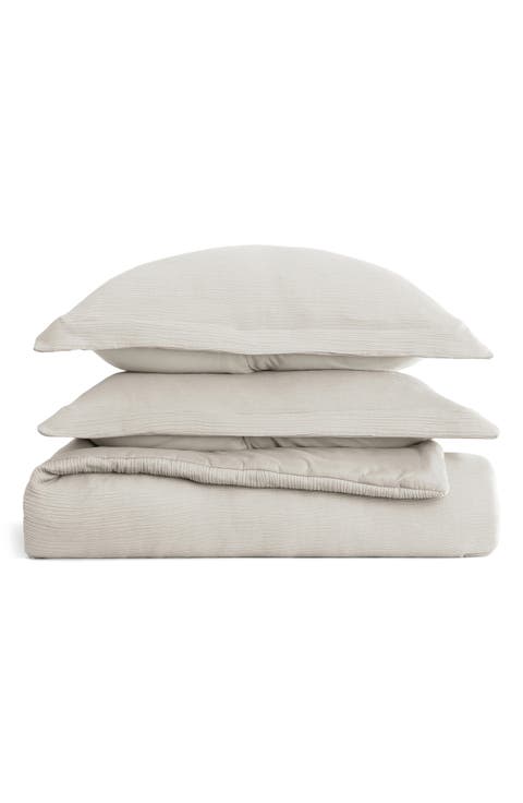 Double Gauze 3-Piece Comforter Set