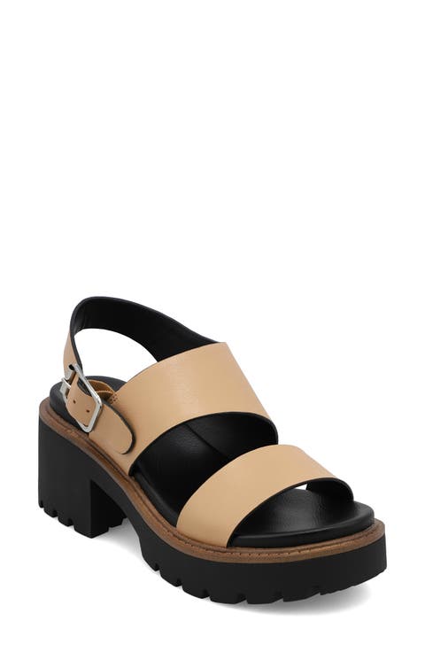 Sheska Slingback Platform Sandal (Women)