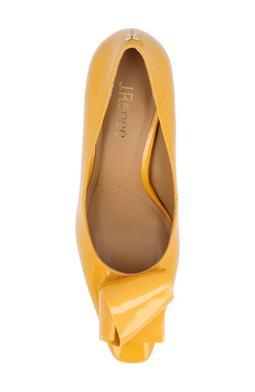 J. Reneé Karali Pump In Marigold
