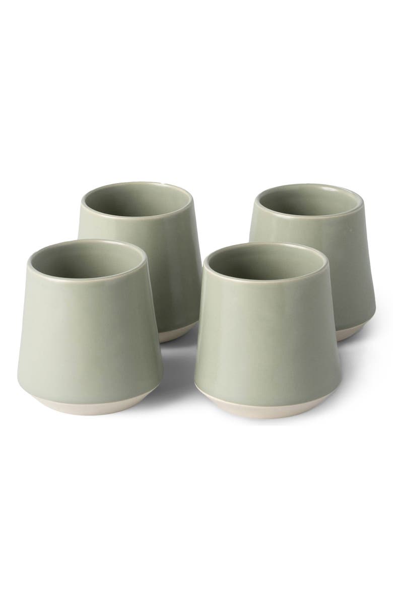Fable The Cups Set of 4 Cups, Main, color, Beachgrass Green