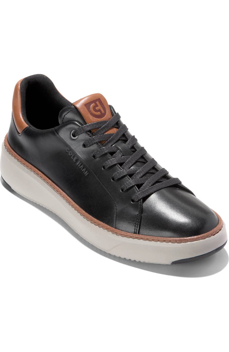 Cole Haan GrandPro Topspin Sneaker, Main, color, Black/ Tan/ Dove