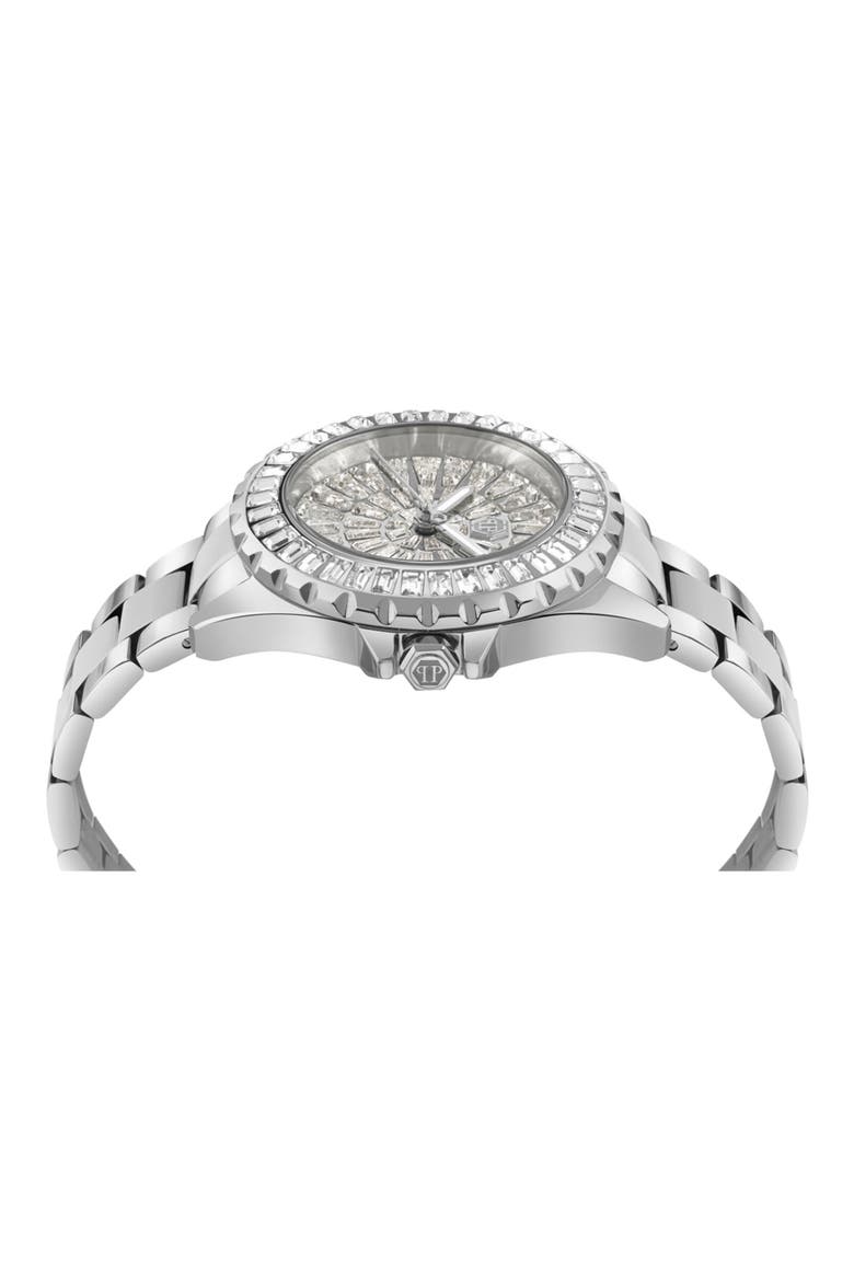 Plein Heaven Bracelet Watch, 34mm, Alternate, color, STAINLESS STEEL