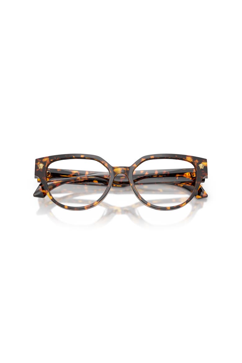 53mm Cat Eye optical glasses, Alternate, color, Tortoise