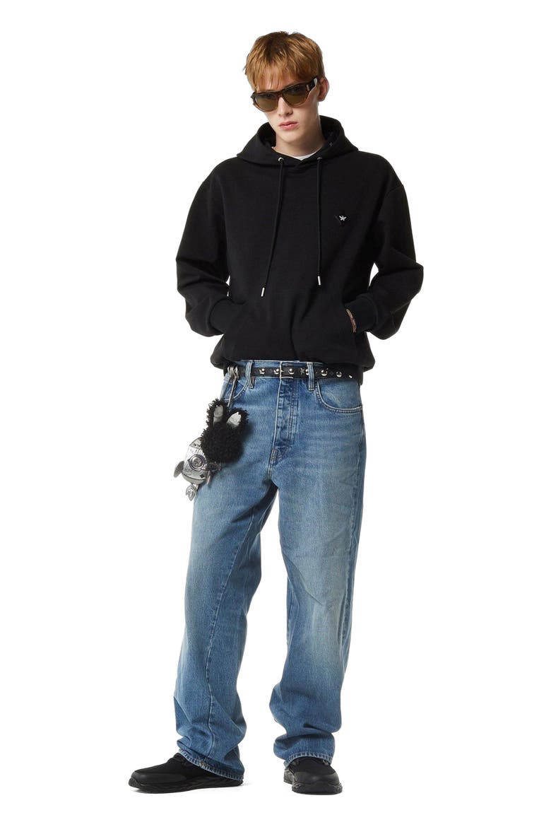 Aren 1" Belt in Galactic Gala Leather, Alternate, color, Black