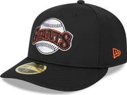New Era Men's New Era Black San Francisco Giants 2024 Batting Practice Low Profile 59FIFTY Fitted Hat