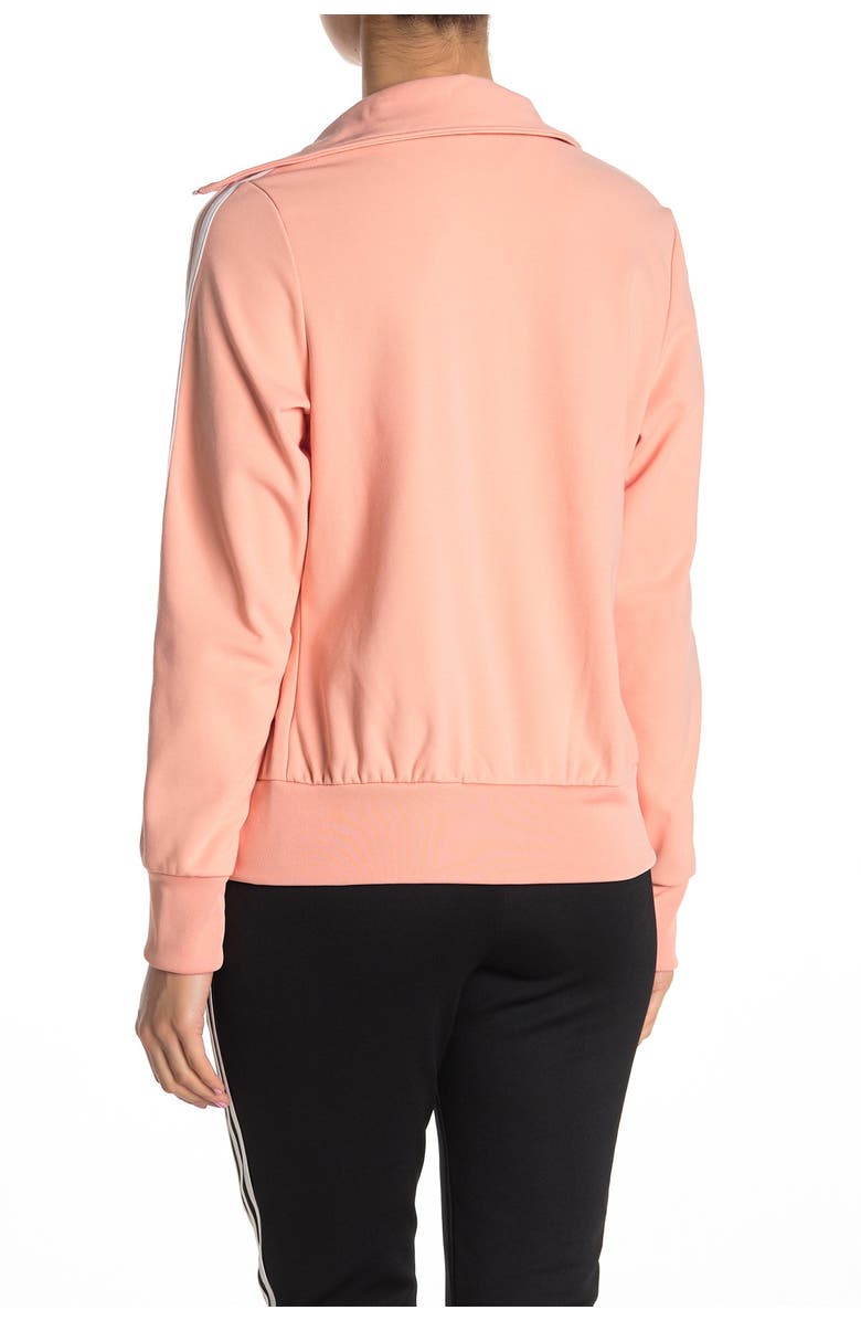 adidas Front Zip 3-Stripes Jacket, Alternate, color, 