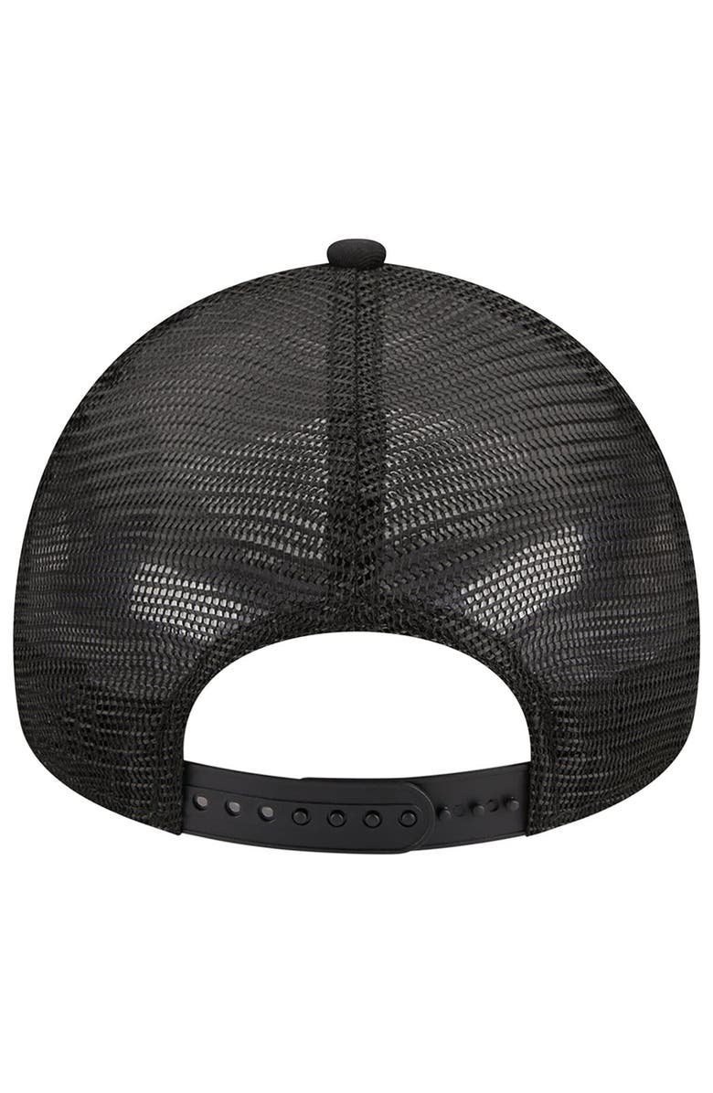 New Era Men's New Era Black Boston Red Sox A-Frame 9FORTY Trucker Adjustable Hat, Alternate, color, 