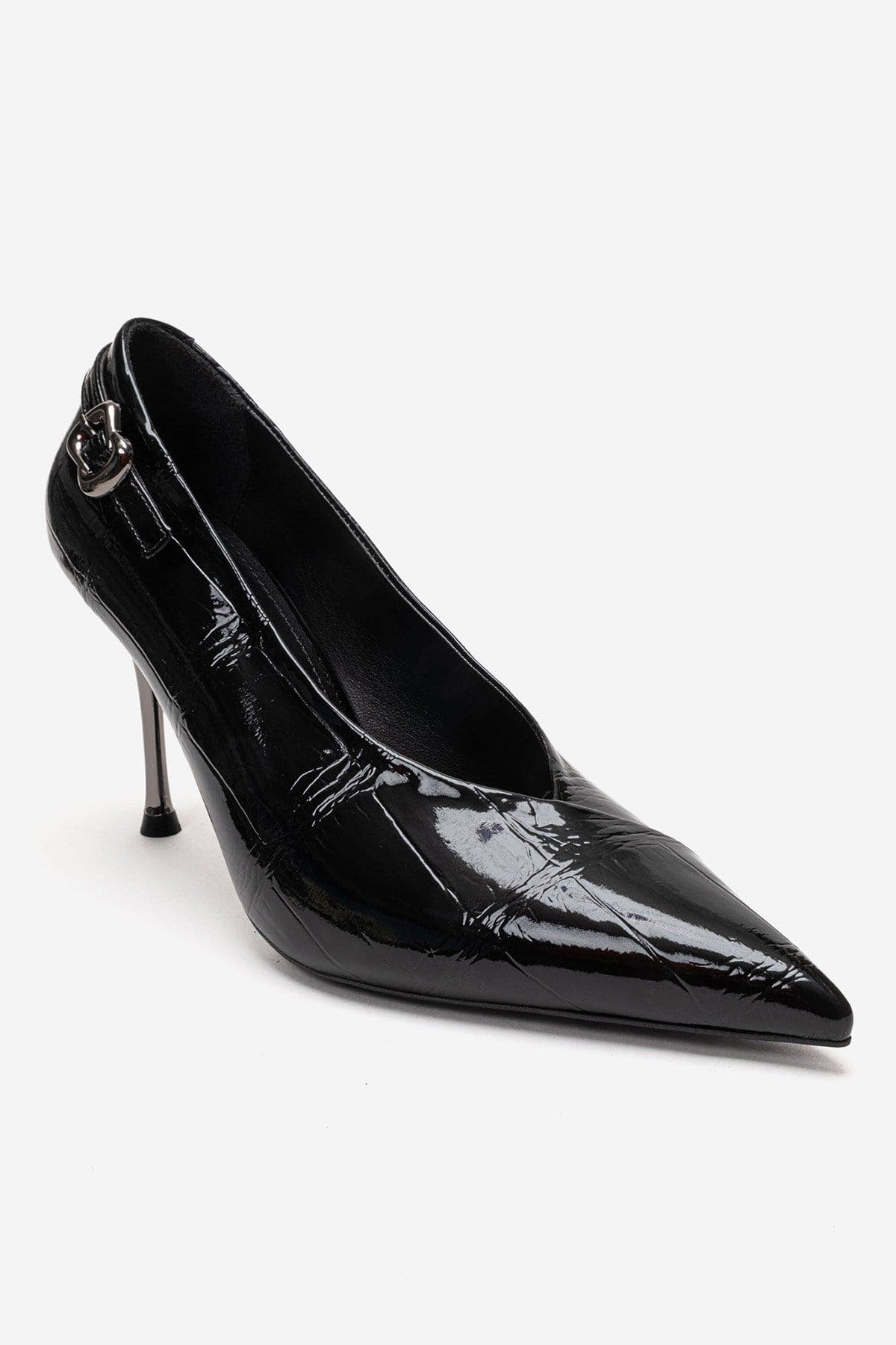 Molly Stiletto Pump, Alternate, color, Black Patent Print