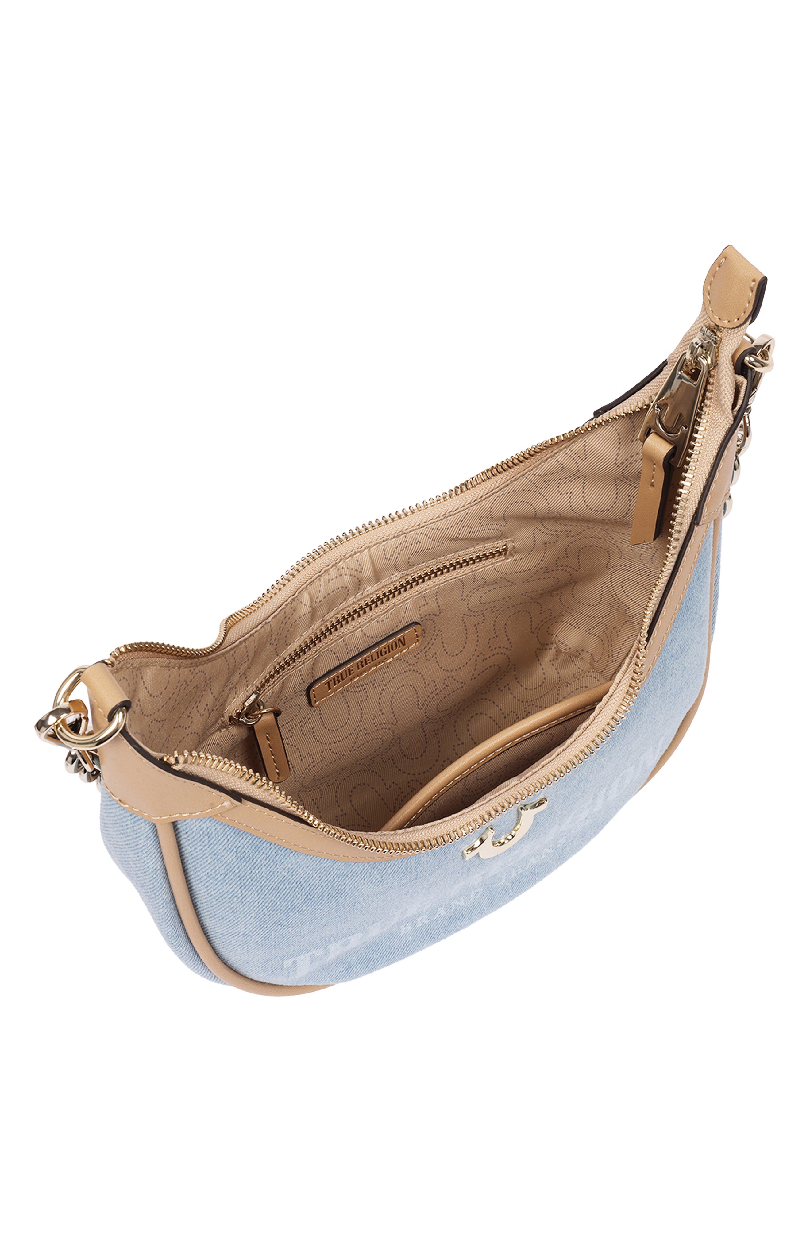 Bailey Denim Hobo Bag, Alternate, color, DENIM