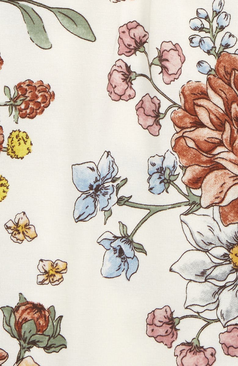 Loulou Lollipop Ruffled Long Sleeve Bodysuit, Alternate, color, 