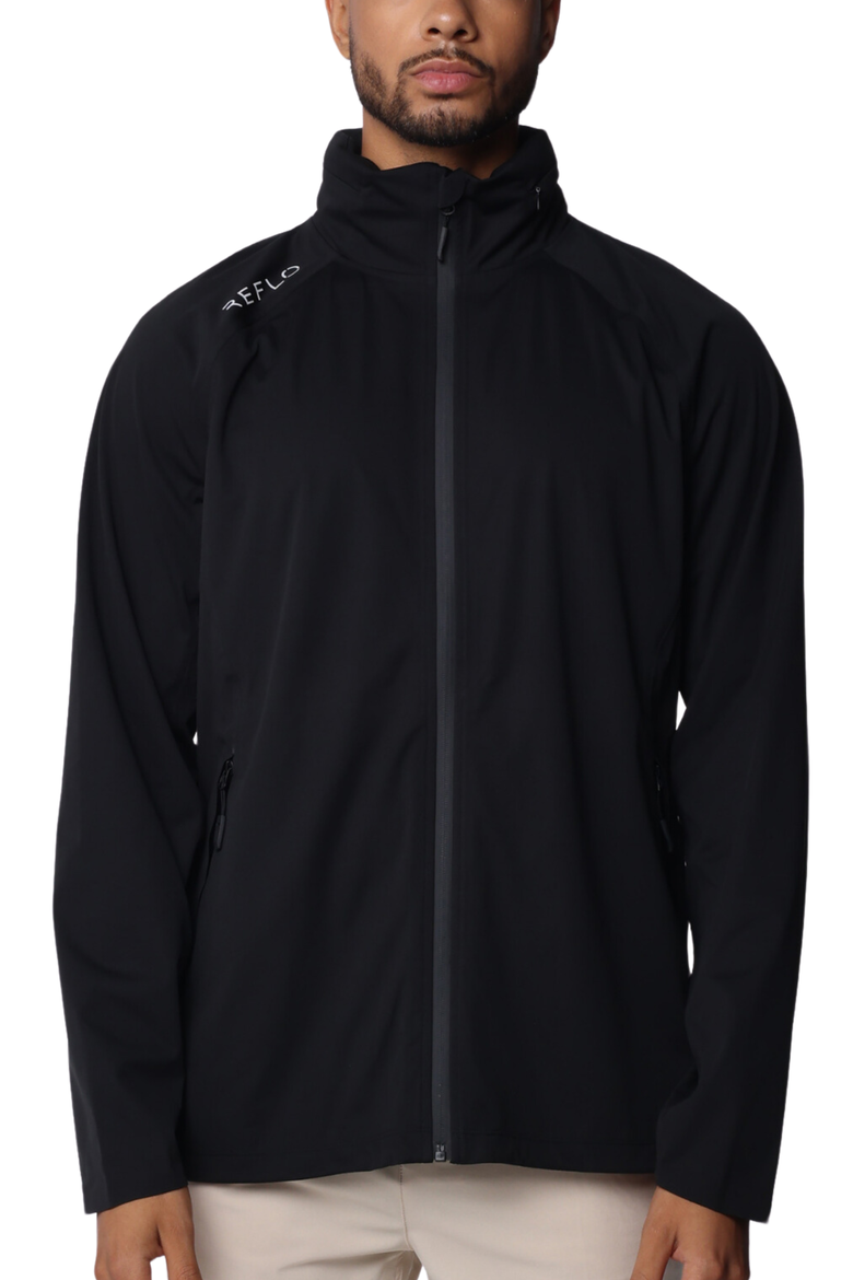 Evelix Waterproof Recyclable Jacket, Main, color, Black