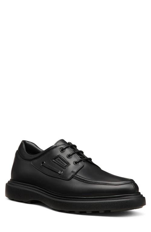 Stuart Weitzman Carlos Moc Toe Derby In Black