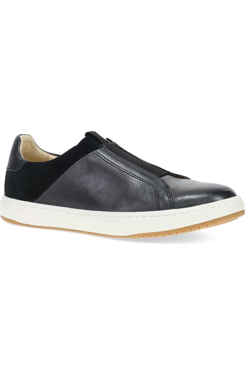 Dansko Jenn Slip-On Sneaker, Main, color, Black