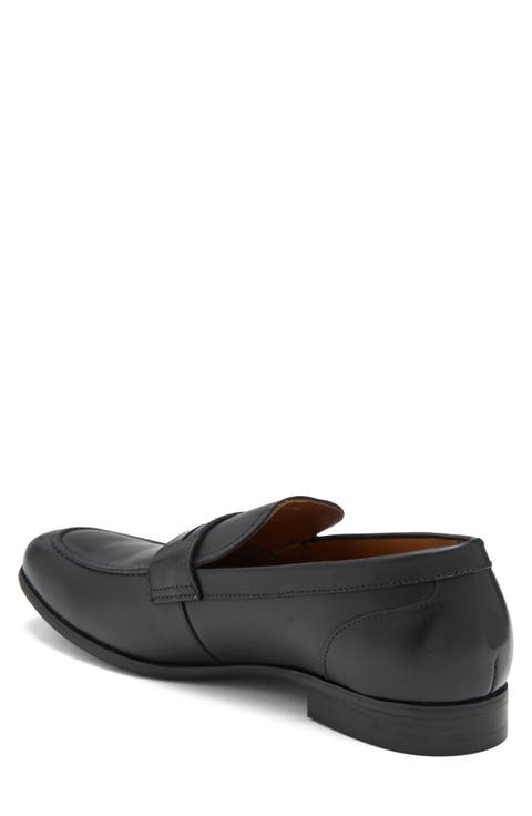 Water Resistant Suede Penny Loafer