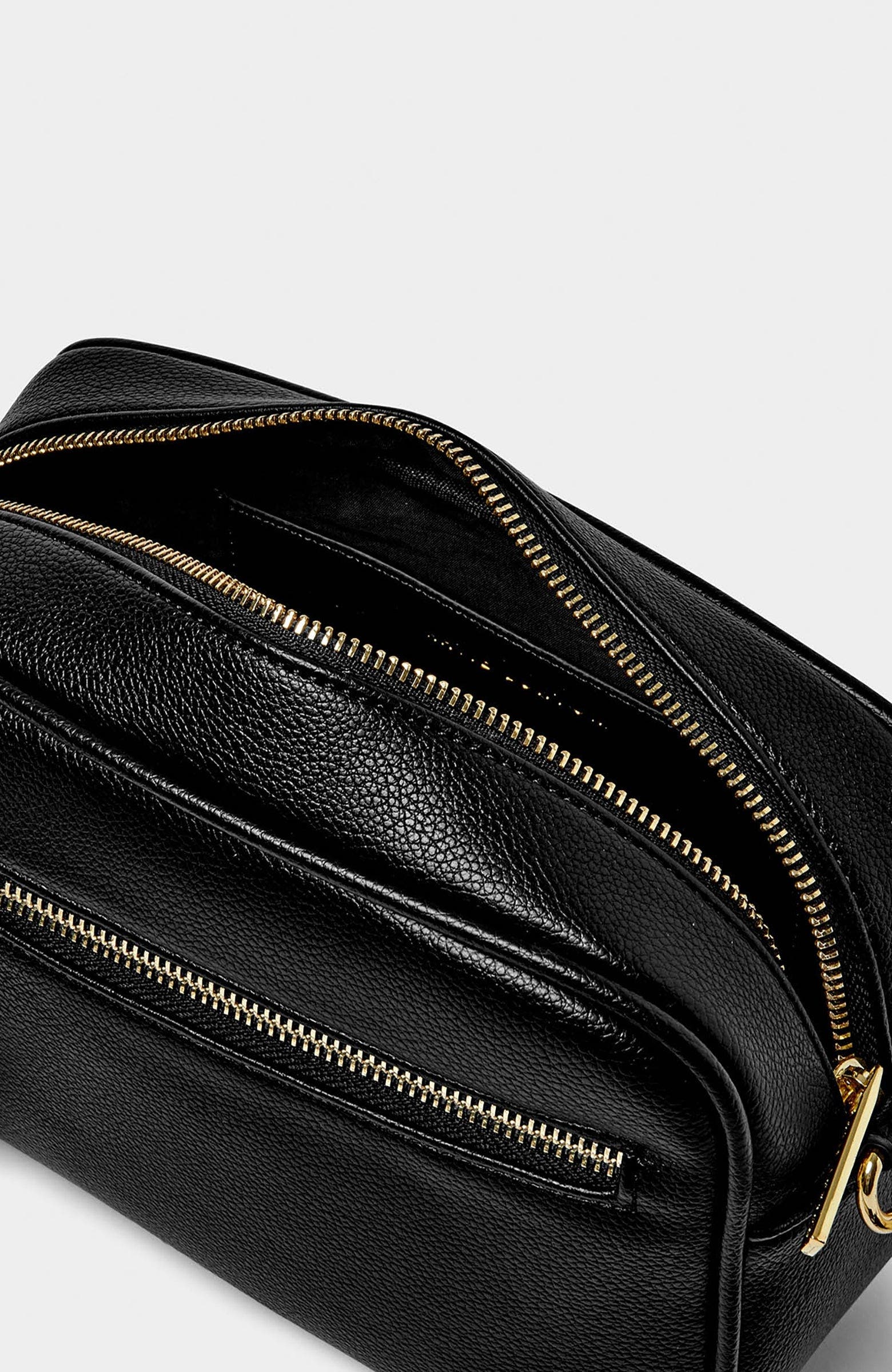 Katie Loxton Hallie Crossbody Bag, Alternate, color, Black