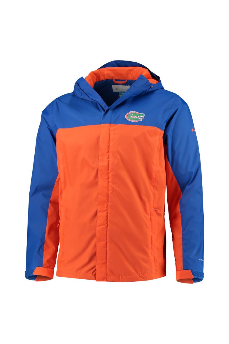 Men's Columbia Royal/Orange Florida Gators Glennaker Storm Full-Zip Jacket, Alternate, color, Royal