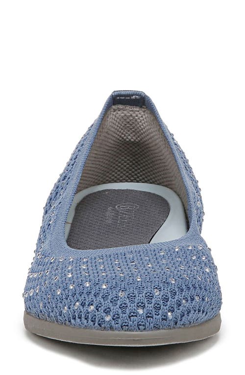 Bzees Kallie Washable Ballet Flats In Medium Blue