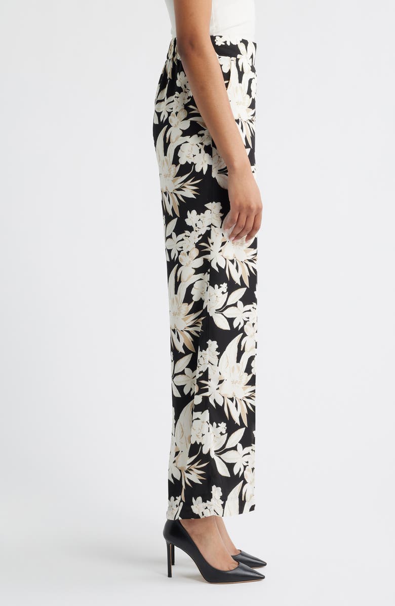 Anne Klein High Waist Pull-On Wide Leg Pants, Alternate, color, 