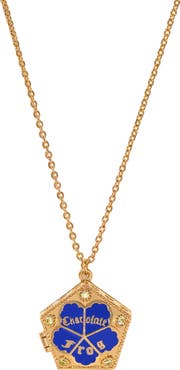 Girls Crew Harry Potter Chocolate Frog Locket Pendant Necklace