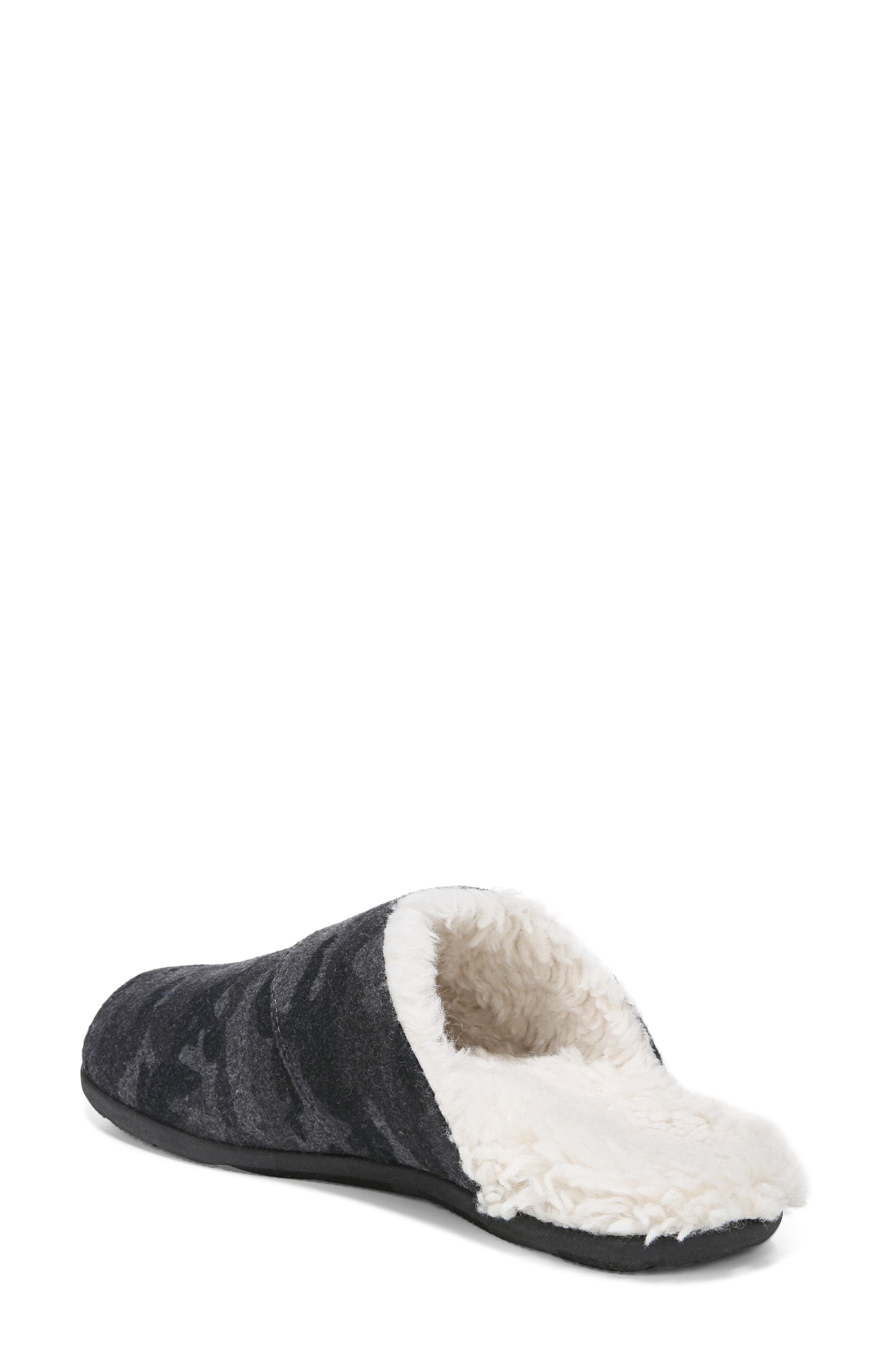 Vionic Alfons Faux Fur Lined Slipper, Alternate, color, 