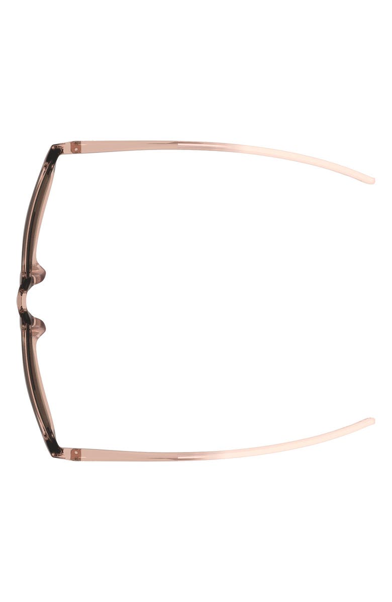 Under Armour 55mm Square Sunglasses, Alternate, color, Crystal Pink