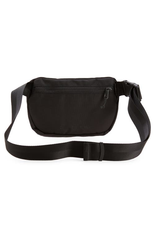 Baboon To The Moon Water Resistant Nylon Belt Bag In Black