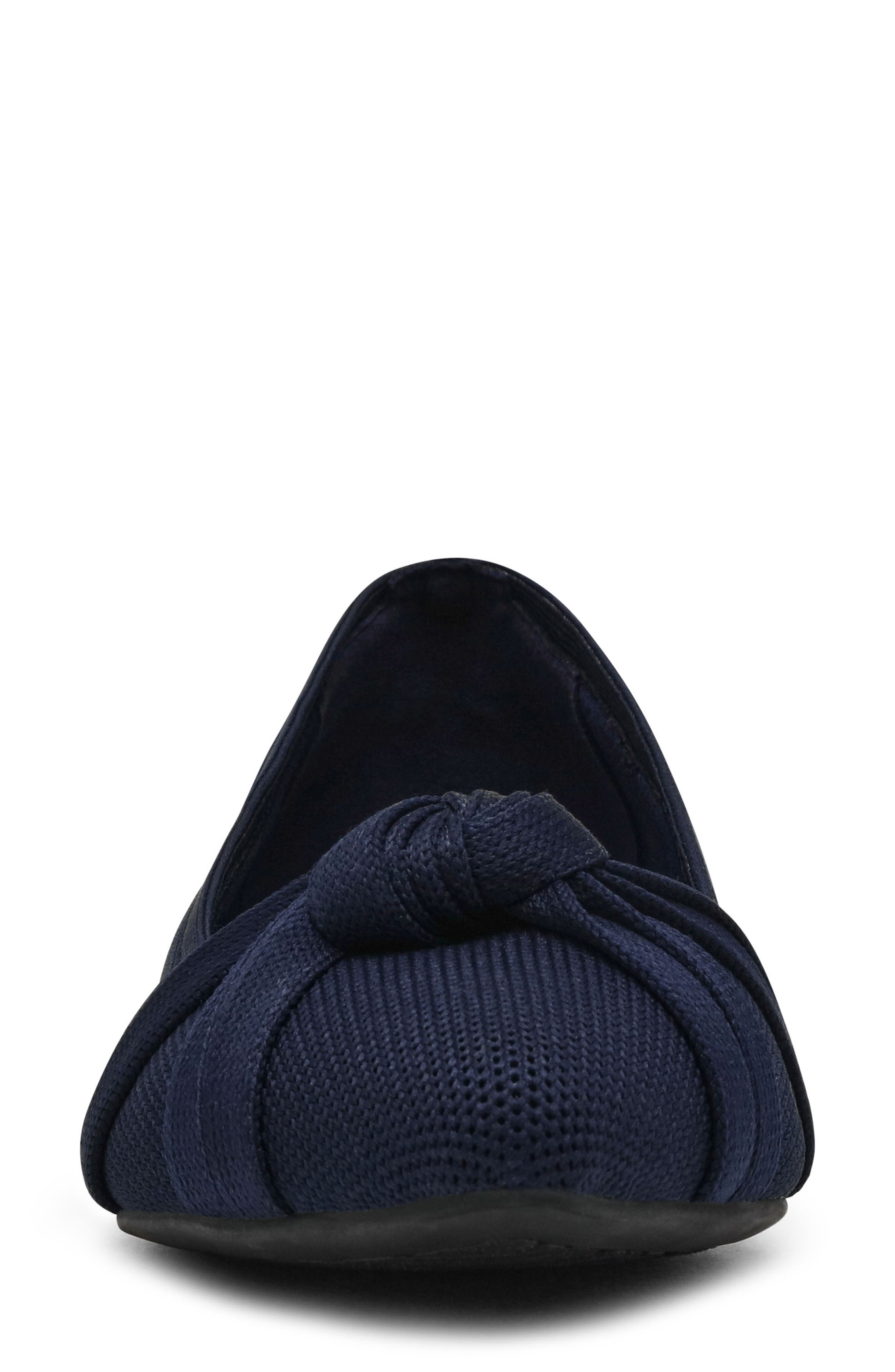 Olami Knot Flat, Alternate, color, NAVY KNIT