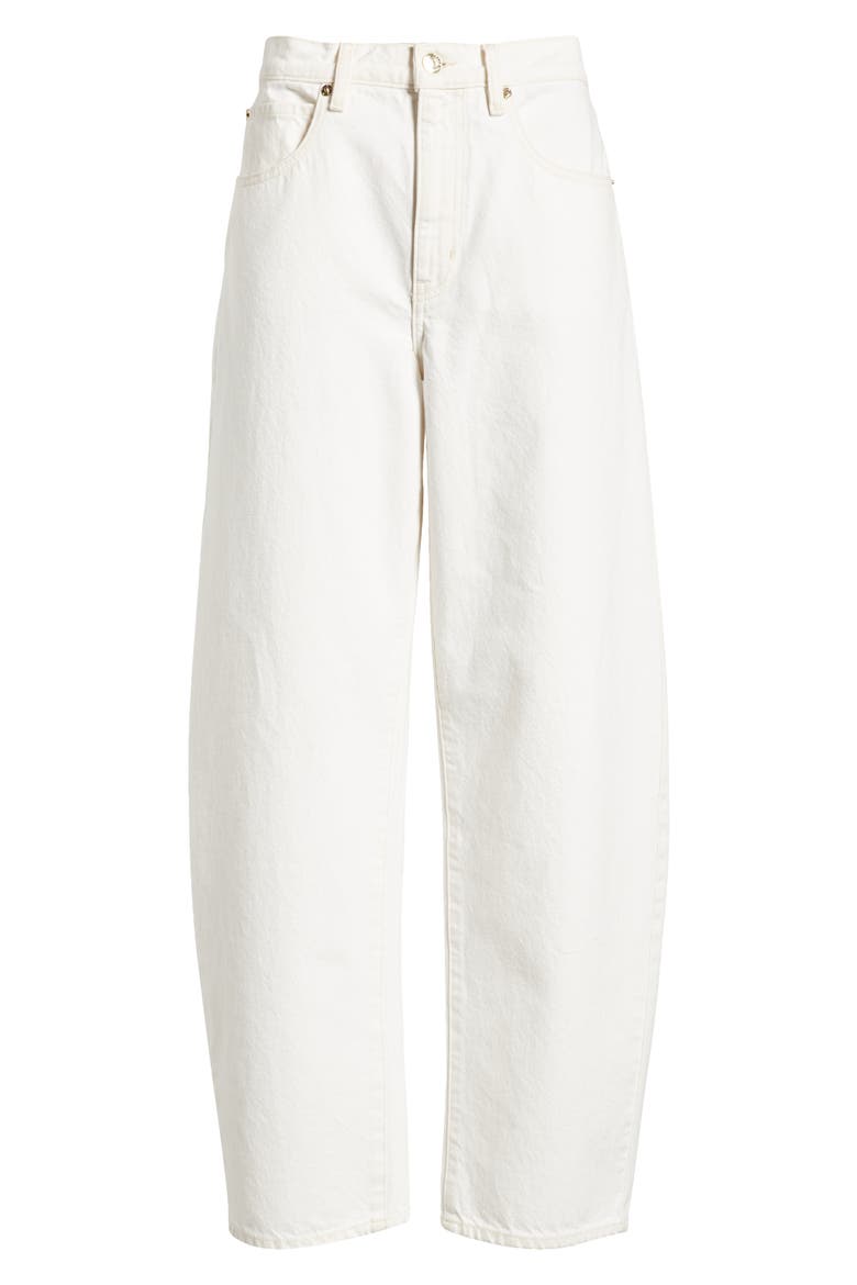 Low Slung Barrel Jeans, Alternate, color, AU NATURAL CLEAN