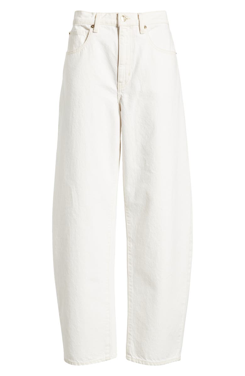 FRAME Low Slung Barrel Jeans, Alternate, color, Au Natural Clean